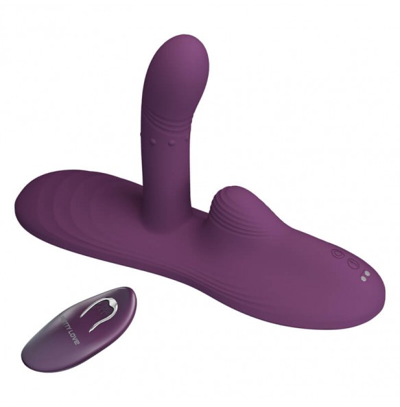 Pretty Love - Nodding Heating Bead Thrusting Vibrator (Wireless Remote - Chargeable) Pretty Love - Nodding Heating Bead Thrusting Vibrator (Wireless Remote - Chargeable)